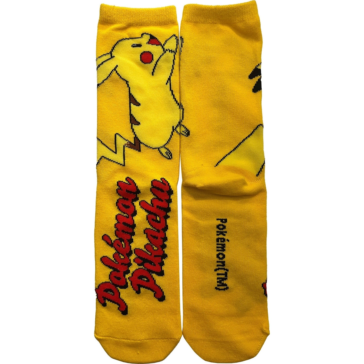 High socks Pikachu Dash ladies (23-25cm)