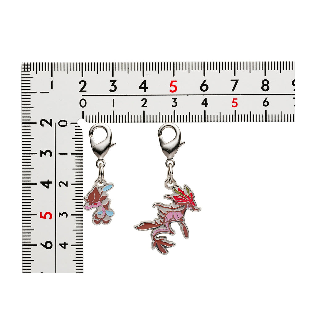 Pokemon Metal Charm 690/691, authentic Japanese collectible with detailed character visual