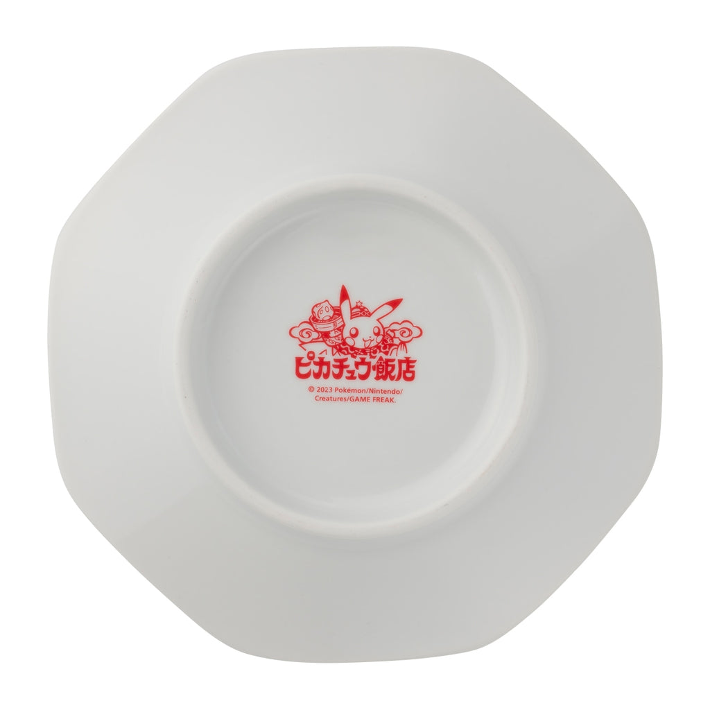 Octagonal Plate Pikachu Hanten