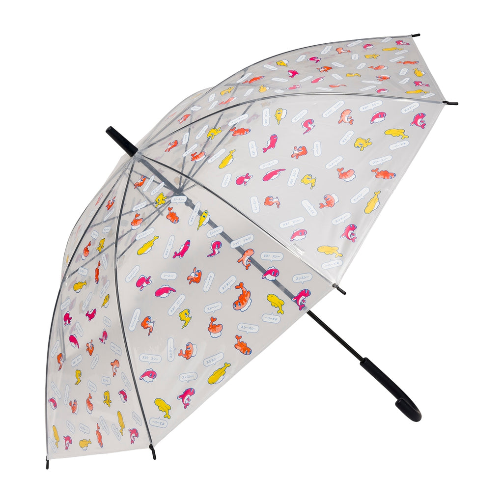 Pokemon Shari! Shari! Charitatsu! vinyl umbrella with Tatsugiri artwork from Japan