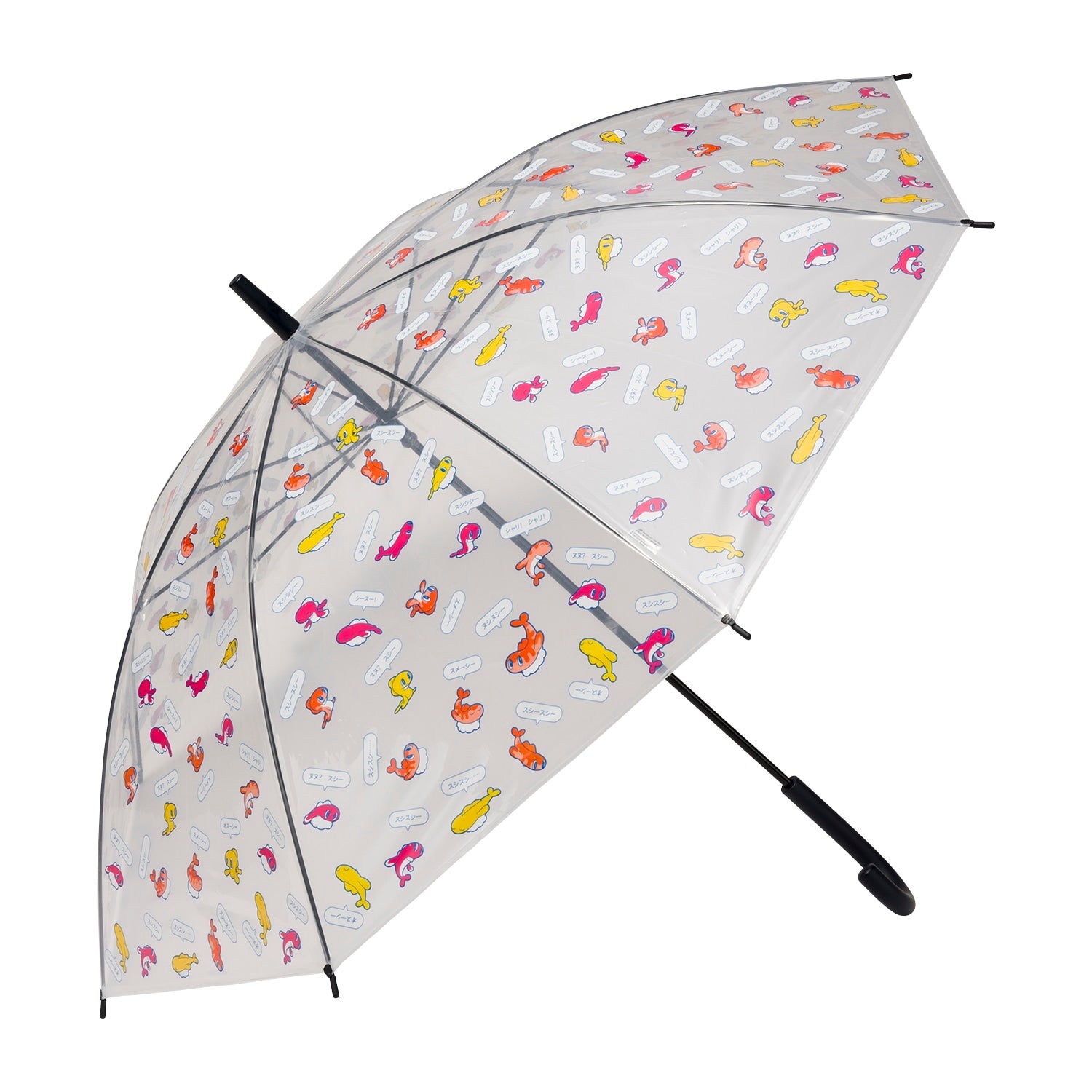 Pokemon Shari! Shari! Charitatsu! vinyl umbrella with Tatsugiri artwork from Japan