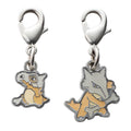 Cubone metal charm with official artwork from Japan, featuring a Ground-type Pokemon