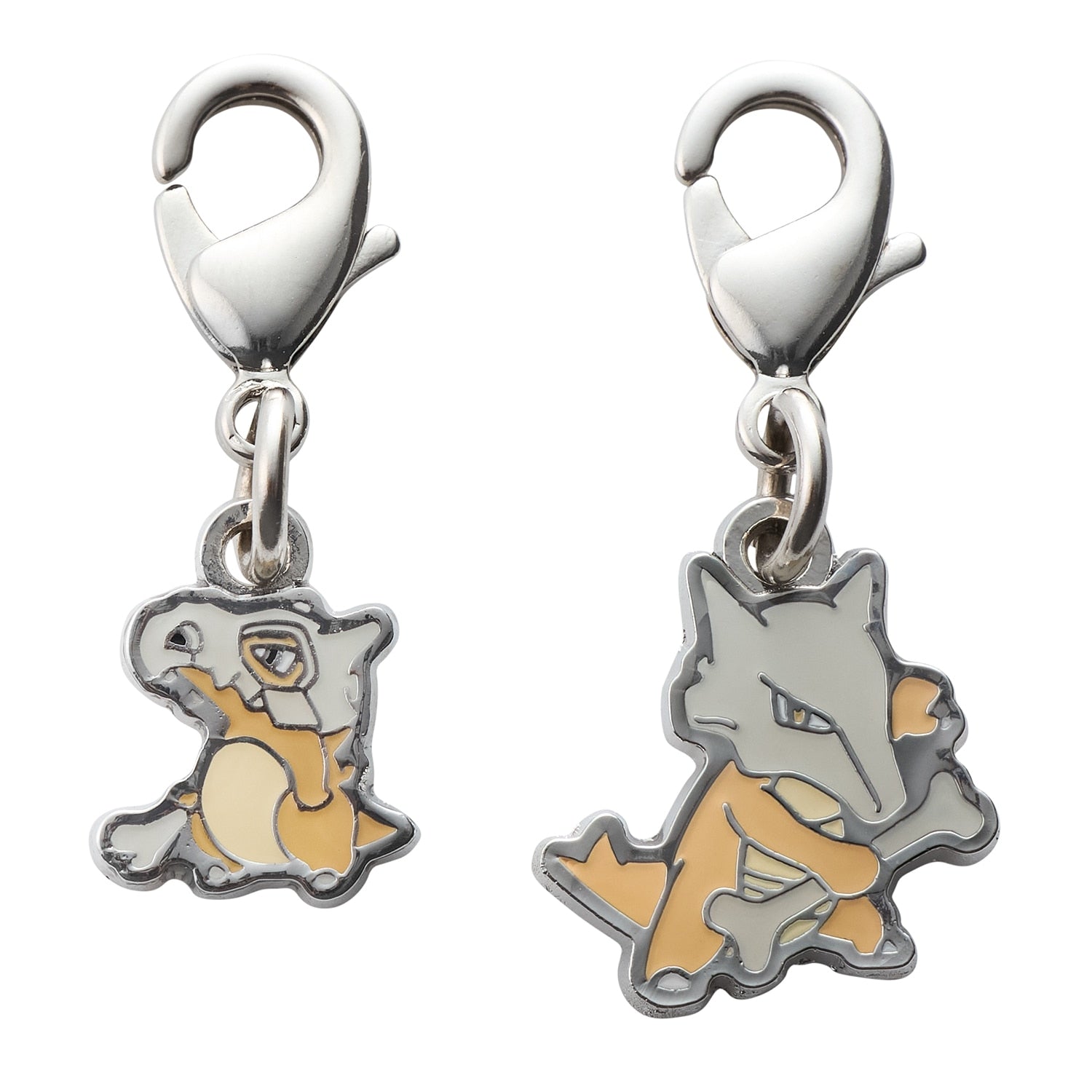 Cubone metal charm with official artwork from Japan, featuring a Ground-type Pokemon