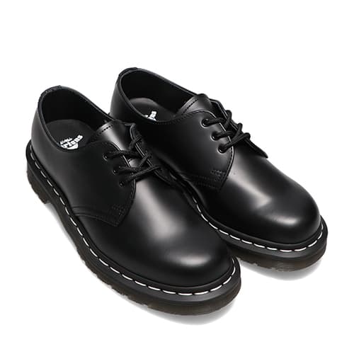 Dr.Martens 1461Z Sneakers with black leather and yellow stitching from Japan