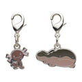 National Encyclopedia Metal Charm P194980 from Japan, featuring detailed Pokemon character design