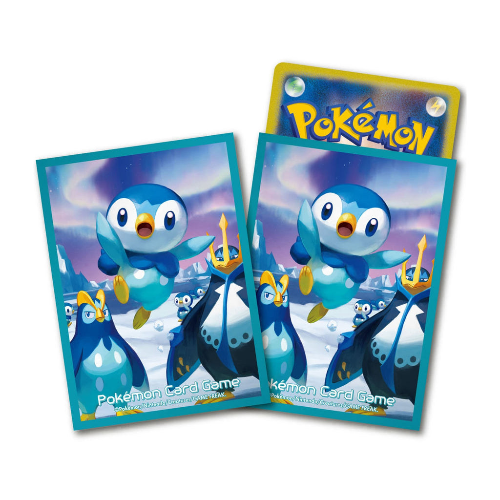 Pokémon TCG Deck Shield Sleeves | Piplup, Prinplup & Empoleon