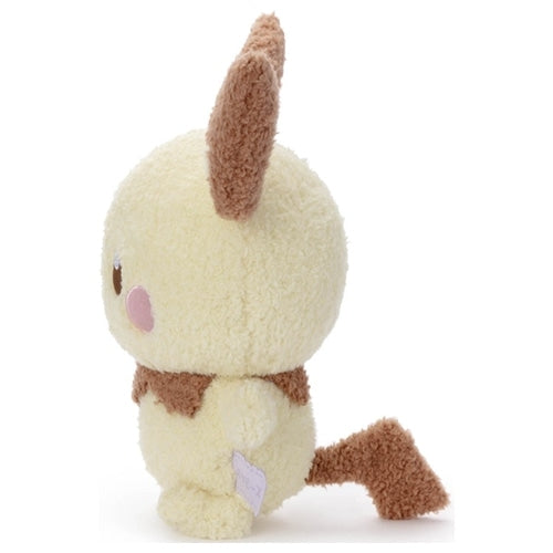 M/Pichu plushie figure from Japan, vibrant yellow color