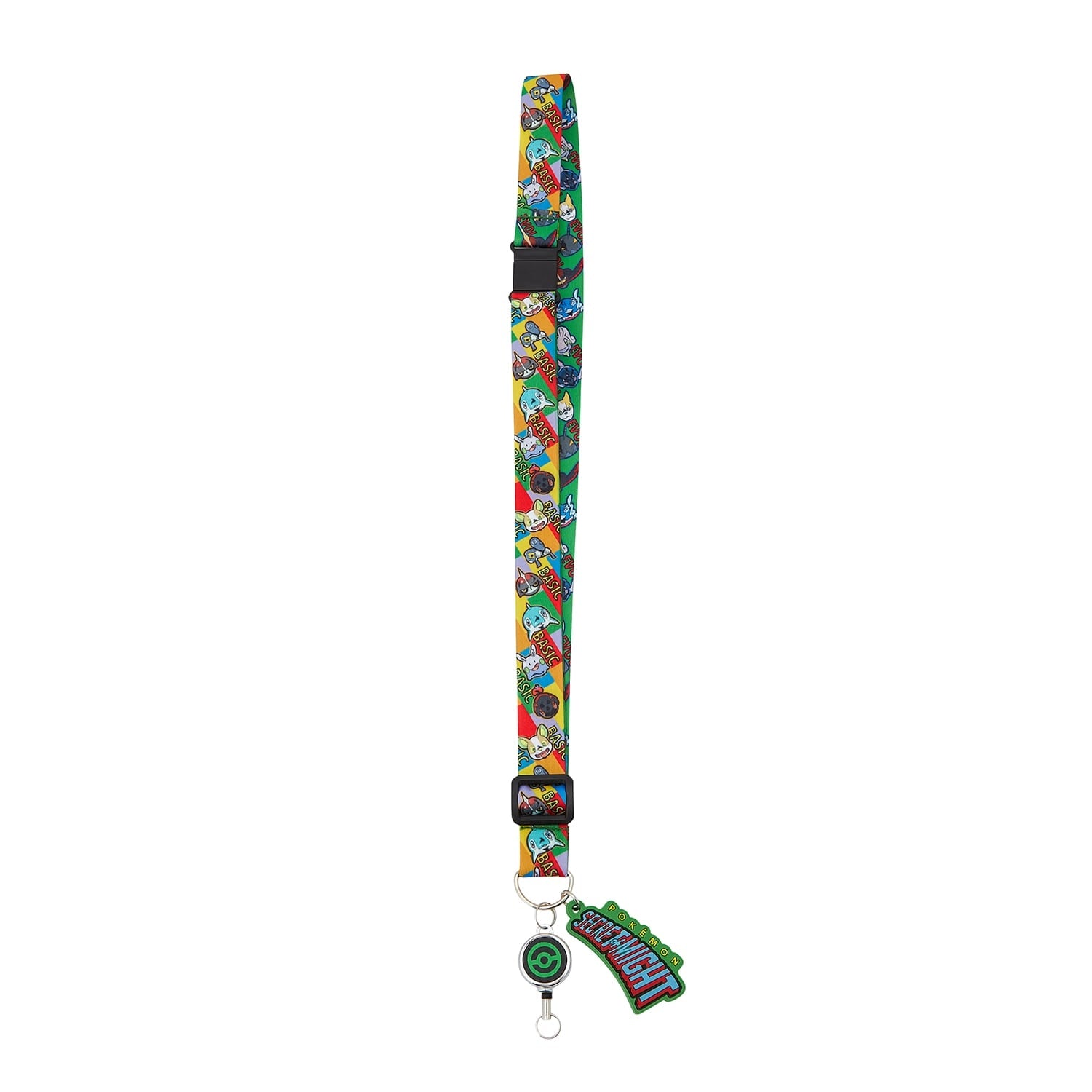 Neck strap with reel SECRET of MIGHT
