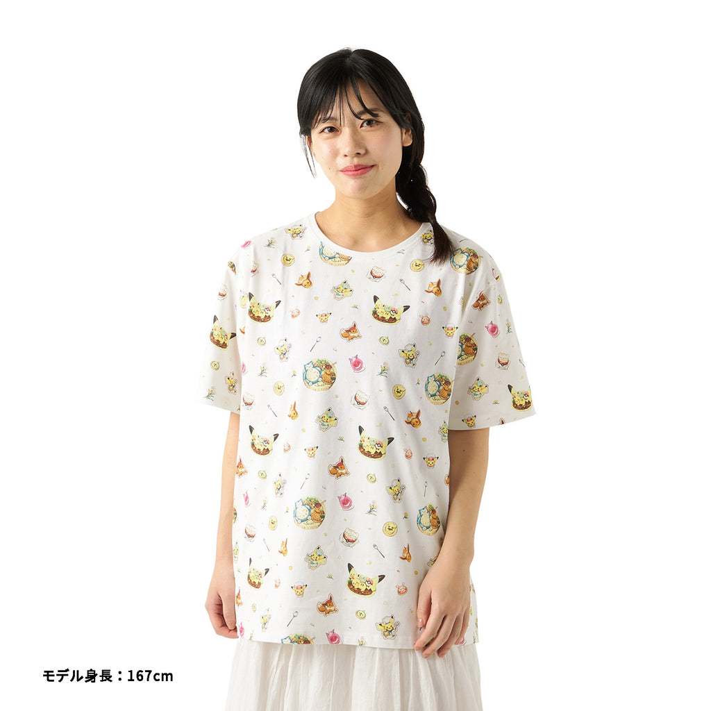 T-shirt Pokémon Cafe & Pikachu Sweets Free