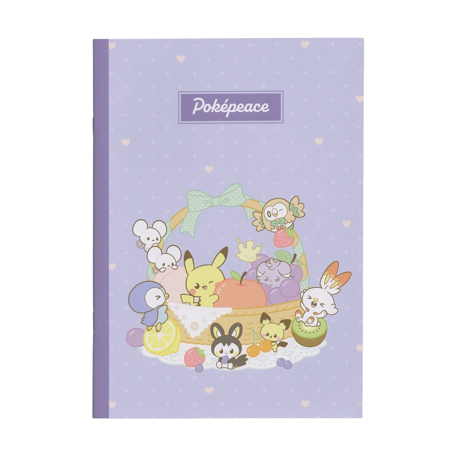 Pokemon Notebook Poke Piece Fruit Series with colorful fruit design from Japan