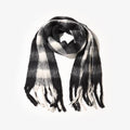 atmos pink check scarf with unique check pattern, sourced from Japan