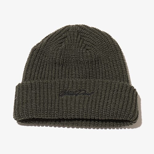 atmos pink Logo Embroidery Beanie