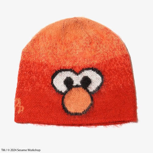 atmos pink meets SESAME STREET Gradation Knit Beanie