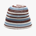 atmos pink Border Crochet Bucket Hat from Japan, pink crochet details