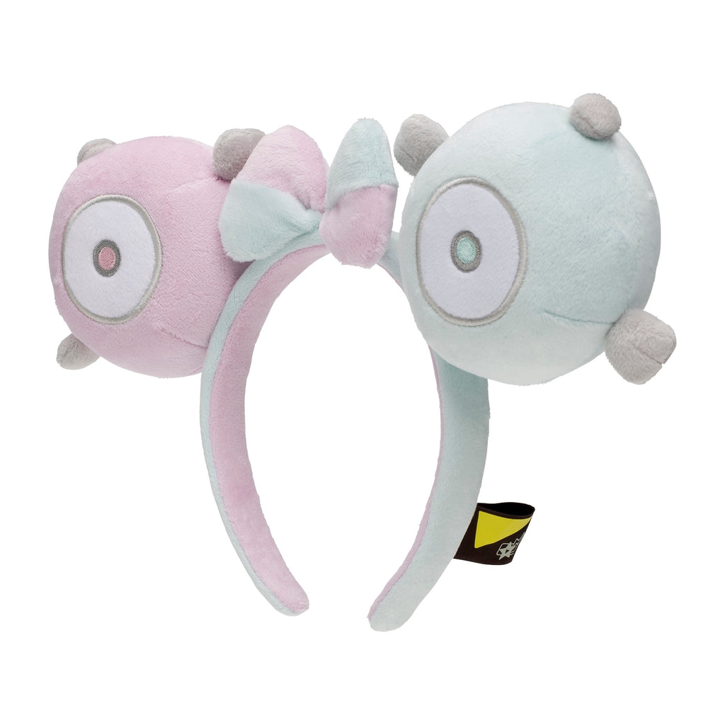 Authentic Pokemon Nanjamo Narikiri Headband, close-up of character details from Japan