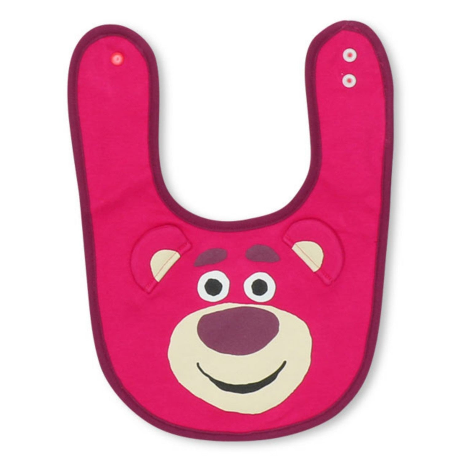 [Baby Doll] Lotso Pop-up Bib 4605 / Baby Baby Gift Present Baby Items 3D Motif Snap Button Included (Adjustable to 2 Levels) Reversible Specifications Polyurethane Coating Process