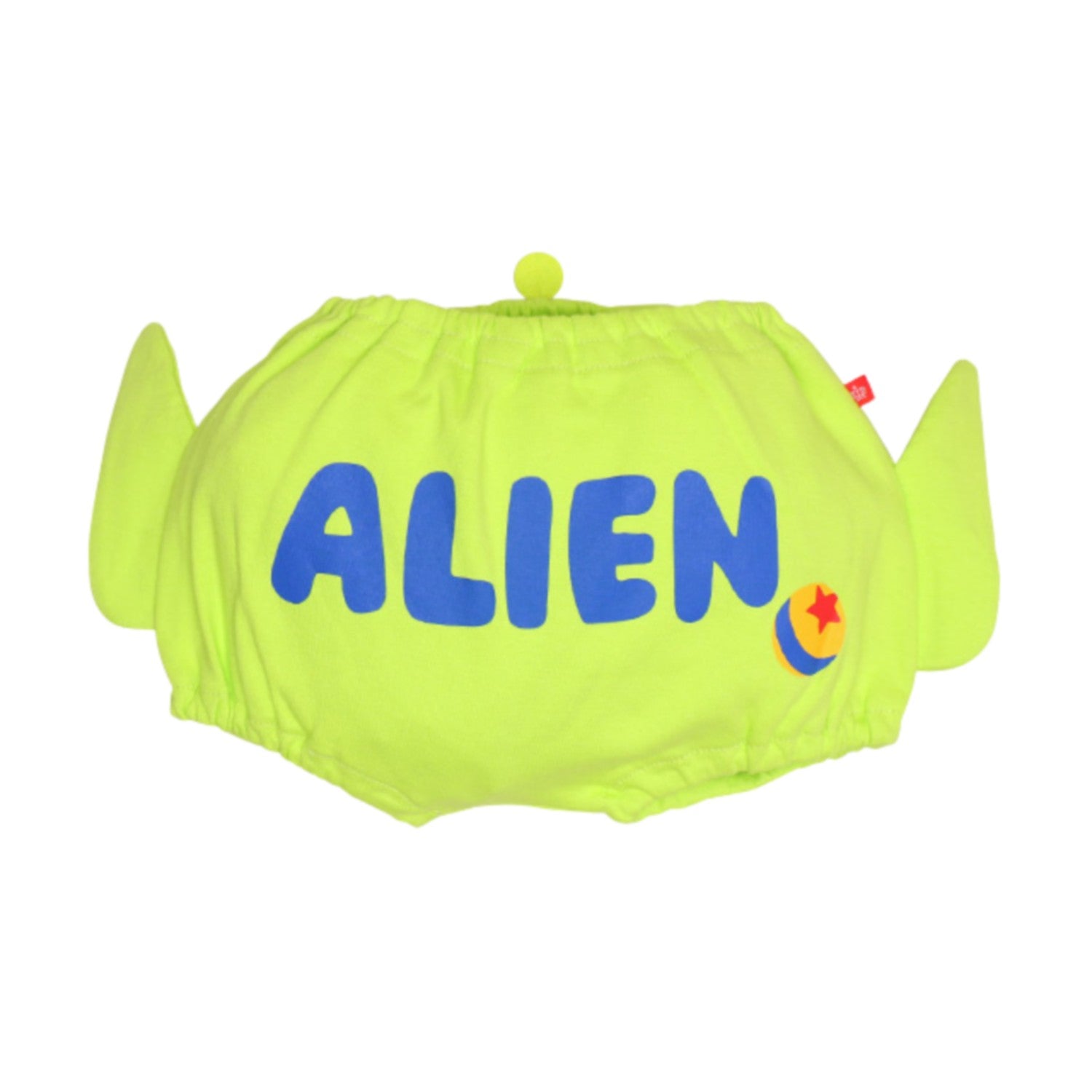 [Baby Doll] Little Green Men Character Baby Bloomers 7909 / Waist Circumference 38cm Baby Size Baby Baby Shower Gift Present Baby Clothes 3D Motif Full Elastic Waist 100% Cotton