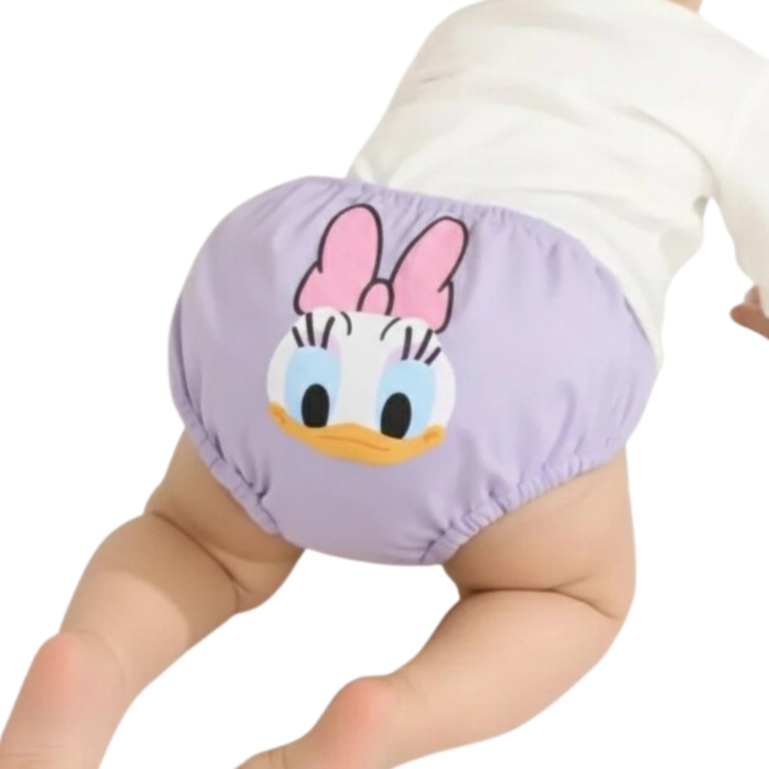 [Baby Doll] Daisy Character Baby Bloomers 7909 / Waist Circumference 38cm Baby Size Baby Baby Shower Gift Present Baby Clothes 3D Motif Fully Elastic Waist 100% Cotton
