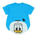 Donald Chubby Romper from Japan, 3D motif on 100% cotton short sleeve body underwear
