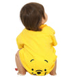 [Baby Doll] Pooh Chubby Romper 8207B / 70-80cm Baby Size Baby Baby Shower Gift Present Baby Clothes Short Sleeve 3D Motif Tenjiku Material