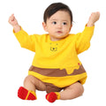 [Baby Doll] Pooh Chubby Romper 8545B / Baby Size Baby Baby Gift Baby Clothes Baby Coverall Long Sleeve