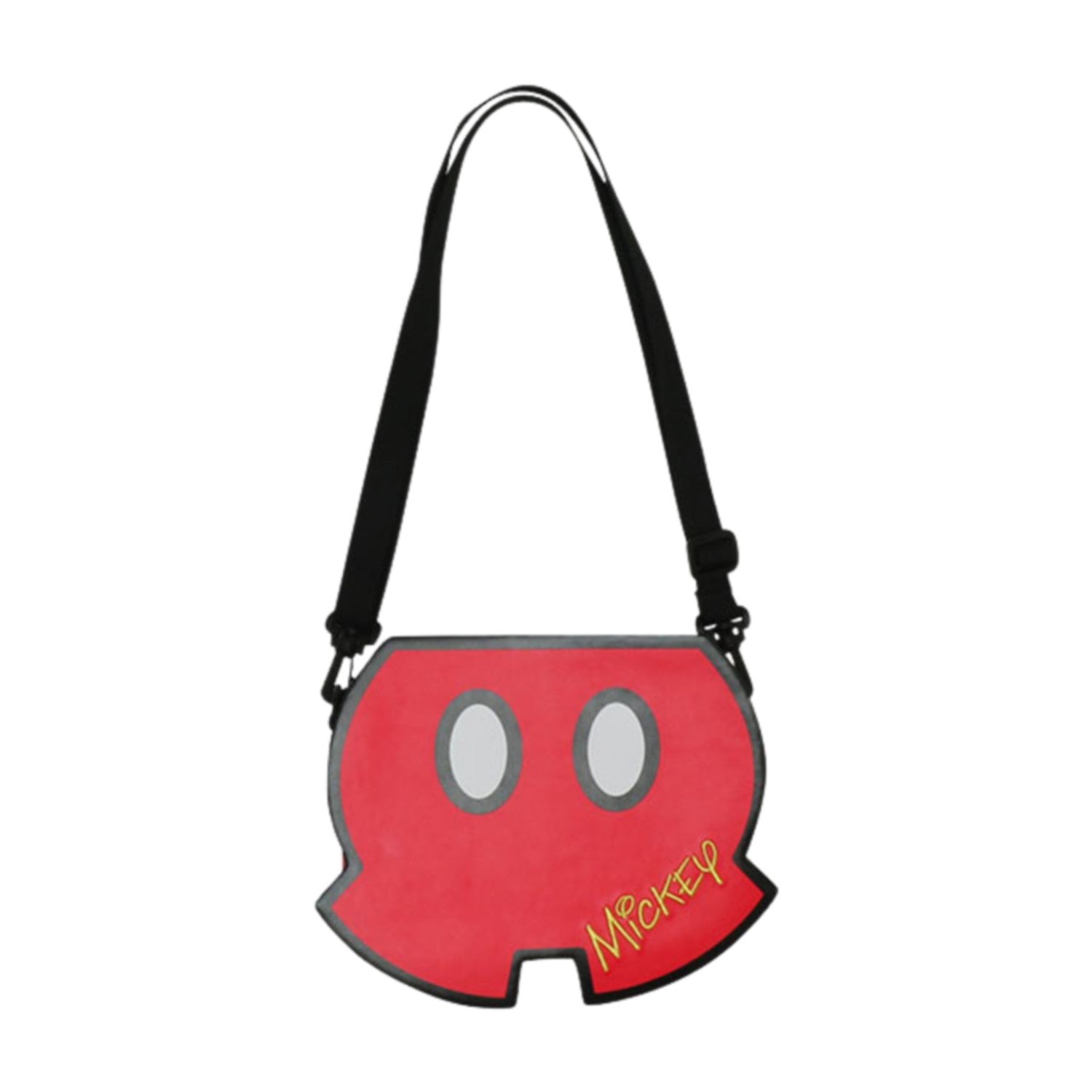 [Baby Doll] Mickey Character Motif Shoulder Bag 9280 / Kids Bag Bag Die Cut Shoulder Belt Length Adjustable, Removable