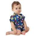 [Baby Doll] Mickey Baby Jinbei 9572B / Baby Size Baby Baby Shower Gift Present Baby Clothes Coverall Sweat Absorbent Quick Drying Kimono