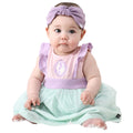 [Baby Doll] Ariel Tunic & Bloomers 2 Piece Set 0324B / 70-80cm Baby Clothes Baby Size Baby Baby Shower Gift Present Princess Dress Costume Sleeveless Organza Drawstring Included