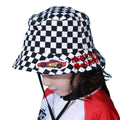 [Babydoll] Cars UV quick-drying hat 0441 / Head circumference 52-54cm Hat with string (cord stopper included/removable) Sunshade UV protection Heatstroke prevention UV protection Setup item