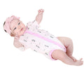 [Babydoll] Minnie All-over Pattern Mesh Bodysuit 0483B / Baby Size, Baby, Bab...