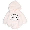 [Baby Doll] Big Boa Onesie 0911B / 70-80cm Baby Size Baby Baby Shower Gift Present Baby Clothes Long Sleeve Coverall 3D Motif Fluffy Boa Cold Protection Costume Cosplay