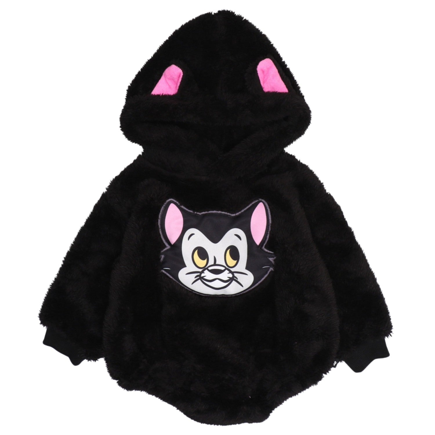 [Baby Doll] Figaro Boa Onesie 0911B / 70-80cm Baby Size Baby Baby Shower Gift Present Baby Clothes Long Sleeve Coverall 3D Motif Fluffy Boa Cold Protection Costume Cosplay