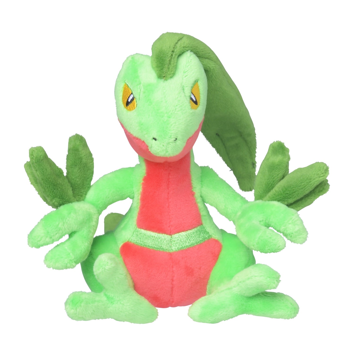 Pokémon Fit Plush – Grovyle #253 | Official Pokémon Center Japan