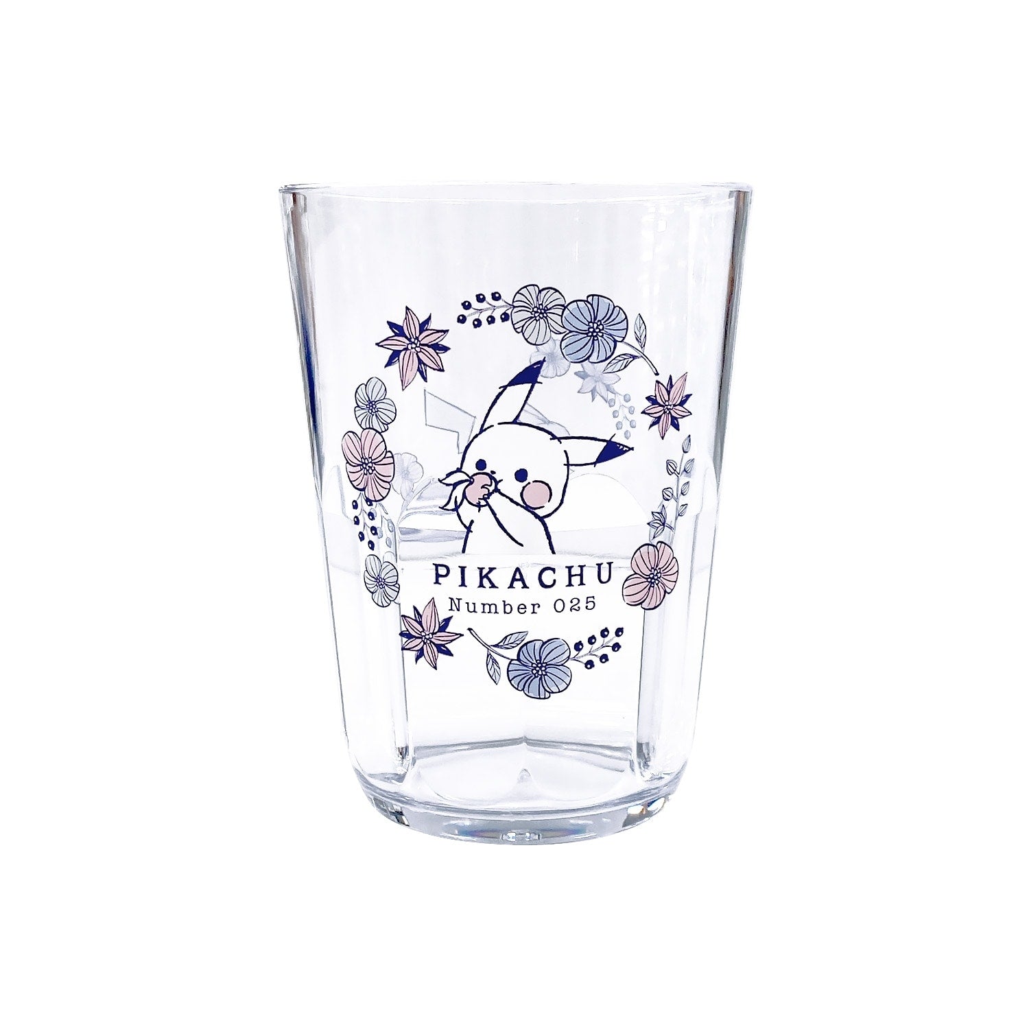 Clear tumbler "Pikachu number025" Garden 2