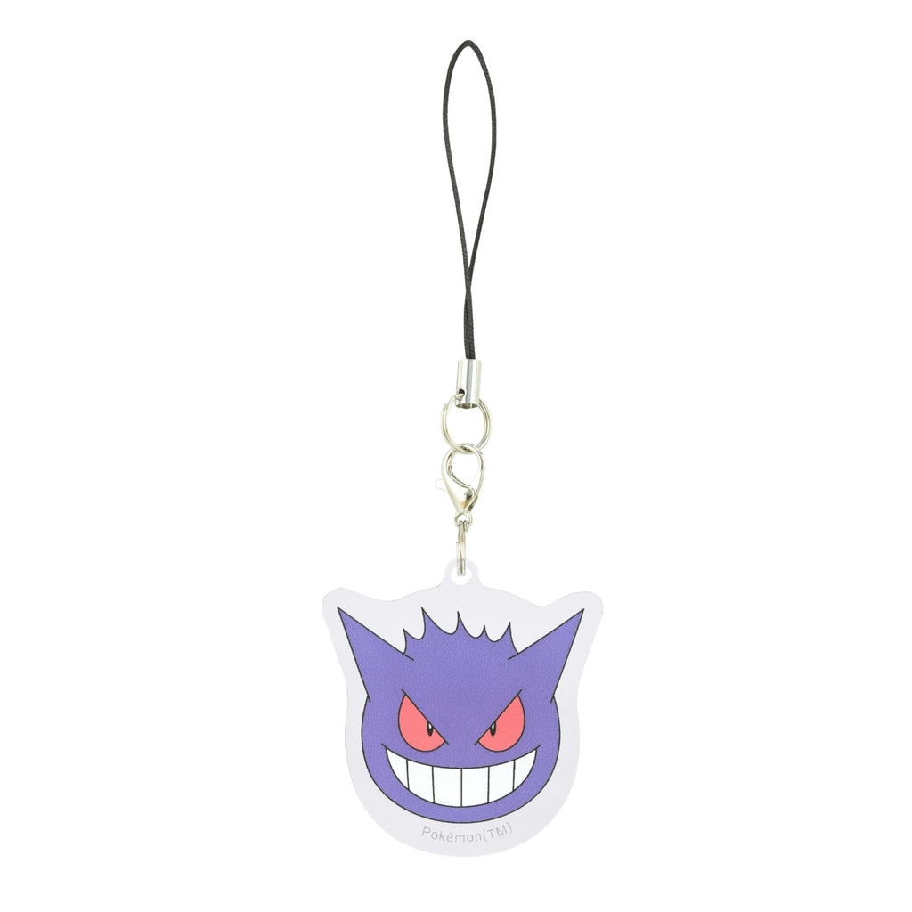 Gengar acrylic strap with ghostly details from Japan