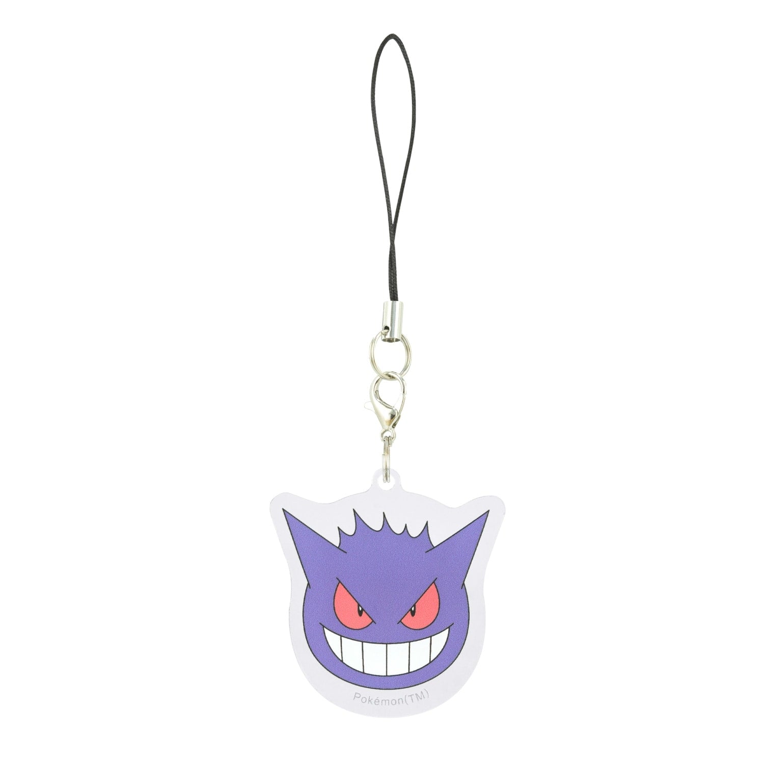 Gengar acrylic strap with ghostly details from Japan