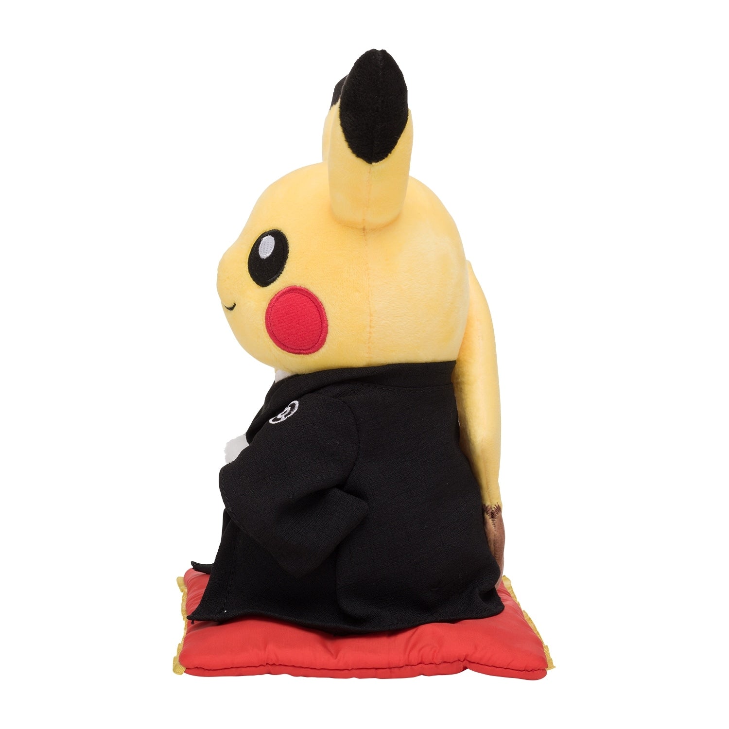 Authentic Pikachu plush toy, sitting pose from Japan, Pokemon Center Online