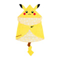 Pikachu Kids hood and towel with tail, colorful anime design from Japan