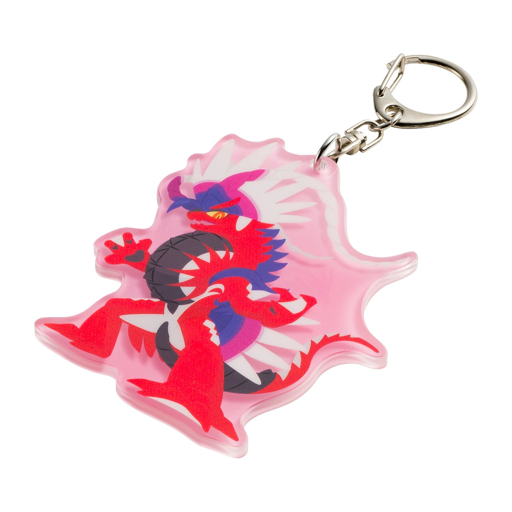 Official Pokemon Center Japan Koraidon keychain with unique details, shipped from Japan
