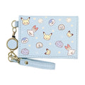 Bi-fold pass case flyer pocket piece
