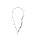 atmos pink Asymmetry Mix Chain Necklace