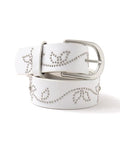 atmos pink Stud Belt
