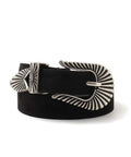 atmos pink Suede Belt