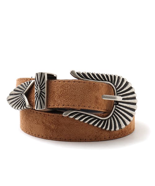 atmos pink Suede Belt