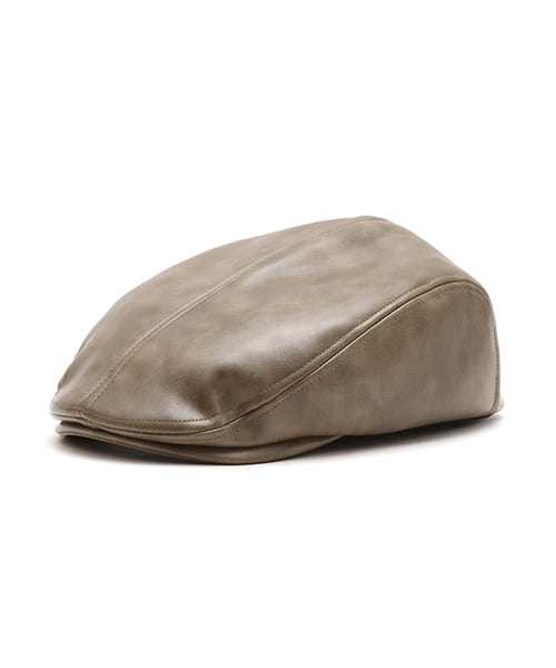 atmos pink Faux Leather Casquette