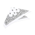 atmos pink Paisley Scarf
