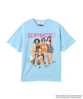 atmos pink x SPICE GIRLS Big T-shirt with unique graphics from Japan