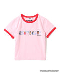atmos pink x SPICE GIRLS Short T-shirt with unique design from Japan