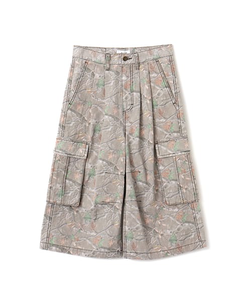 atmos pink Real Tree Camouflage Bermuda Pants with unique camo print from Japan