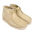 Clarks Wallabee Boot Maple Suede from Japan, featuring suede upper and rubber sole
